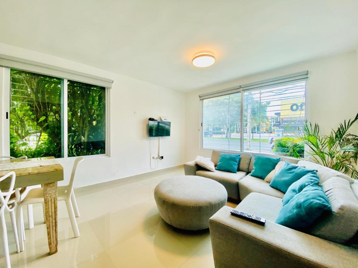 Apartamento Calido Y Moderno En La Entrada De La Zona Hotelera Cancún Exterior foto