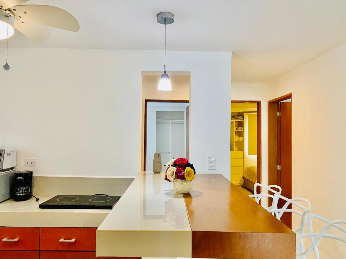 Apartamento Calido Y Moderno En La Entrada De La Zona Hotelera Cancún Exterior foto