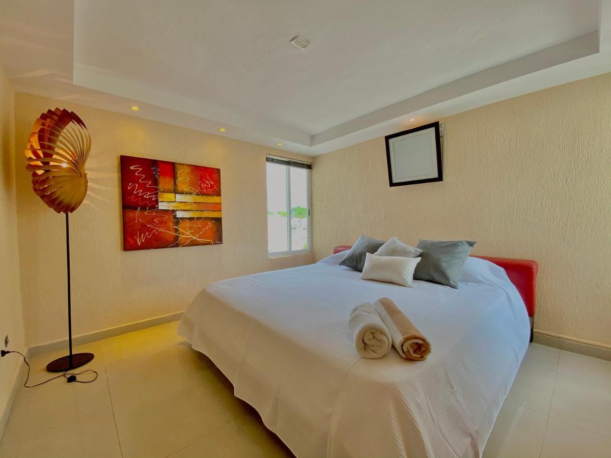 Apartamento Calido Y Moderno En La Entrada De La Zona Hotelera Cancún Exterior foto